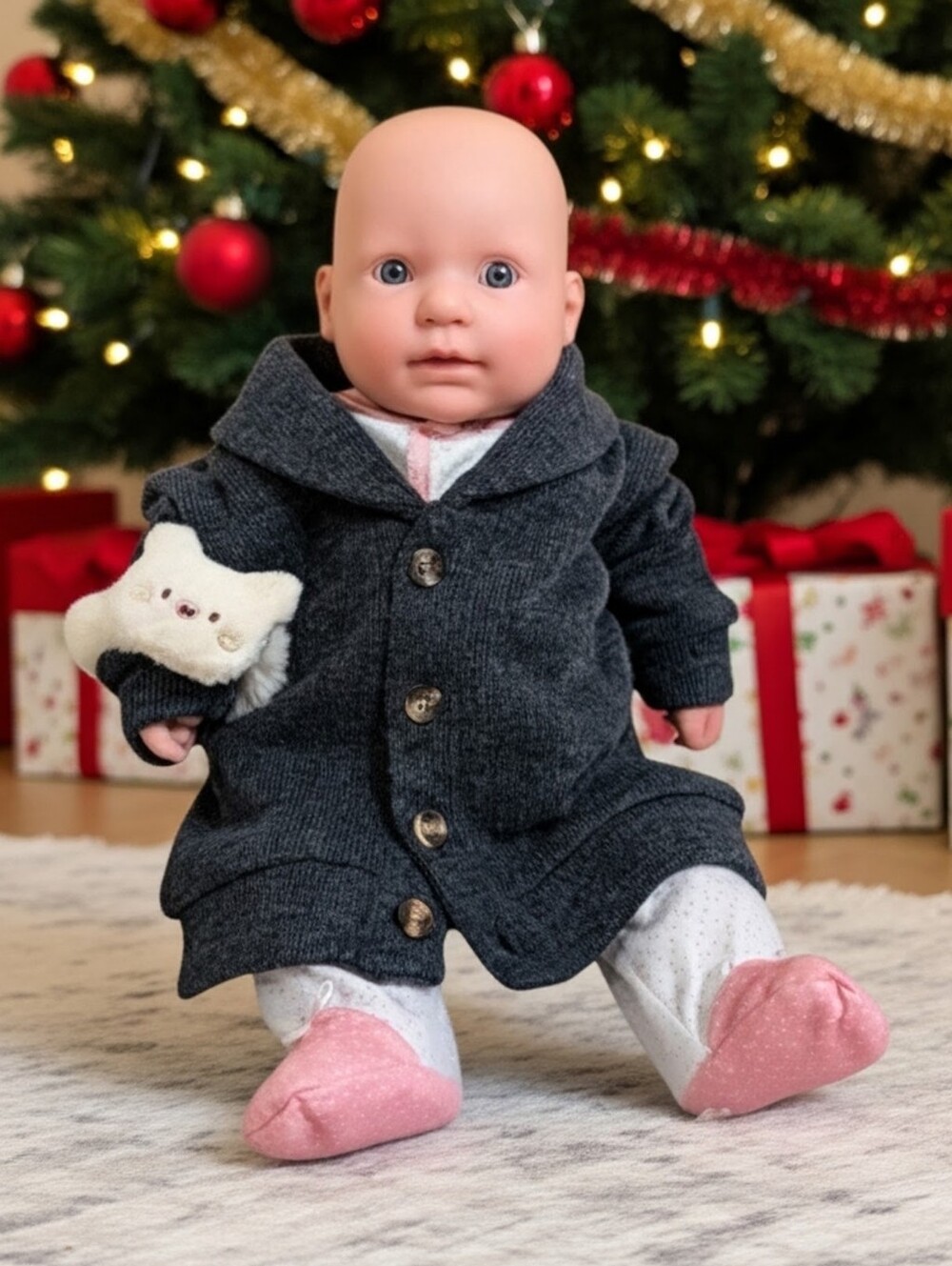 Baby Doll 20" Full Size Baby Realistic Lifelike Caucasian baby Girl
